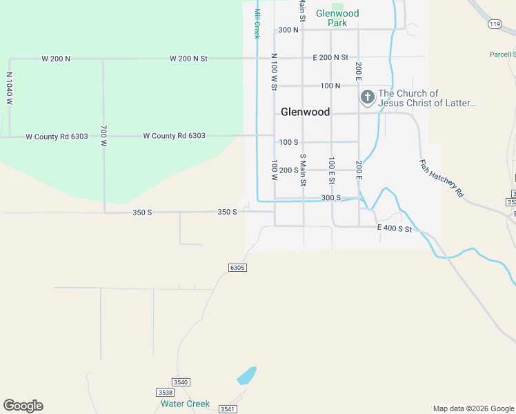 map of restaurants, bars, coffee shops, grocery stores, and more near 158 West 350 South in Richfield