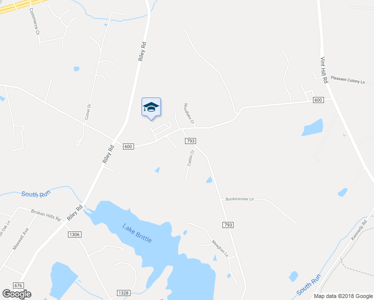 map of restaurants, bars, coffee shops, grocery stores, and more near 6772 Caitlin Court in Warrenton