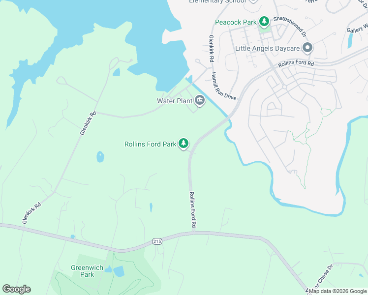map of restaurants, bars, coffee shops, grocery stores, and more near 14500 Rollins Ford Road in Nokesville