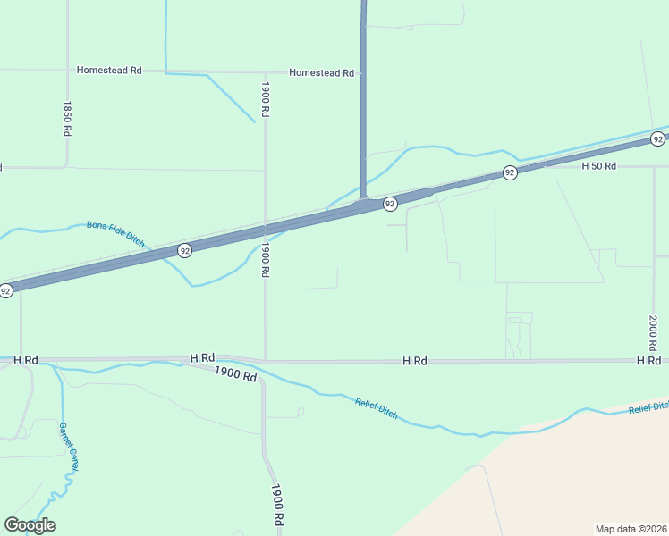 map of restaurants, bars, coffee shops, grocery stores, and more near 7000-7212 1900 Road in Delta