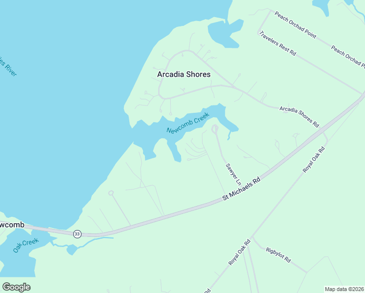 map of restaurants, bars, coffee shops, grocery stores, and more near 7614 Thanksgiving Road in Easton