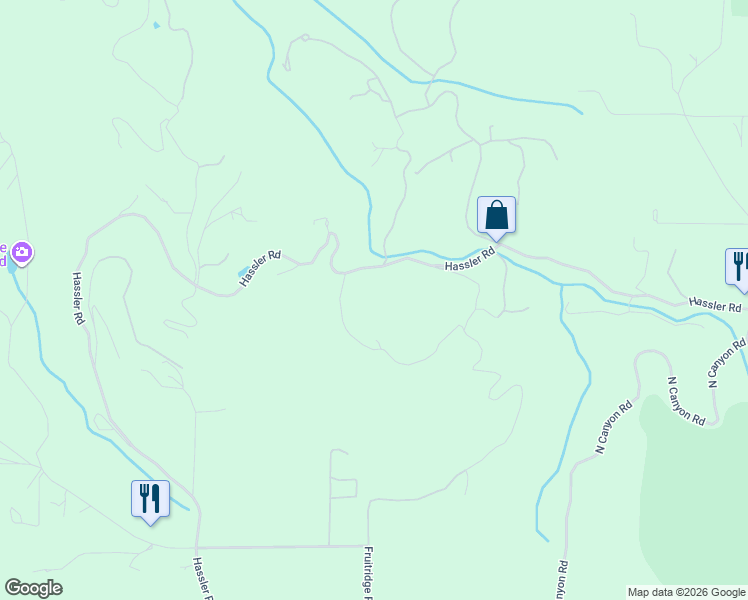 map of restaurants, bars, coffee shops, grocery stores, and more near 2640 Dancing Oaks Road in Camino
