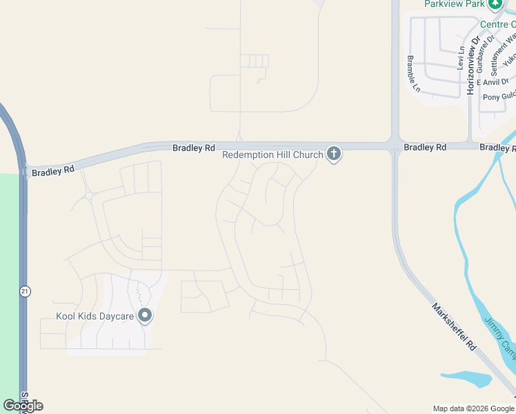 map of restaurants, bars, coffee shops, grocery stores, and more near Bradley Rd in Colorado Springs