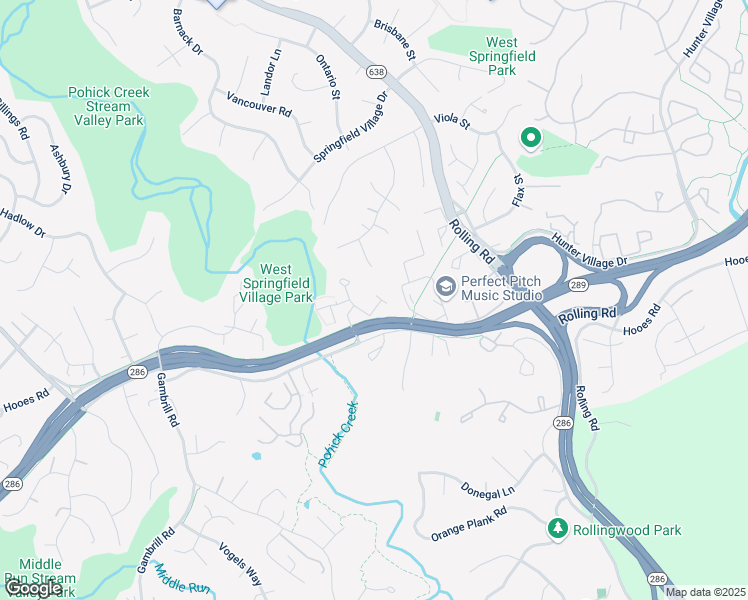 map of restaurants, bars, coffee shops, grocery stores, and more near 8084 Whitlers Creek Court in West Springfield