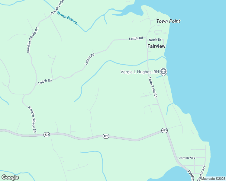 map of restaurants, bars, coffee shops, grocery stores, and more near 304 Fairhaven Road in Tracys Landing