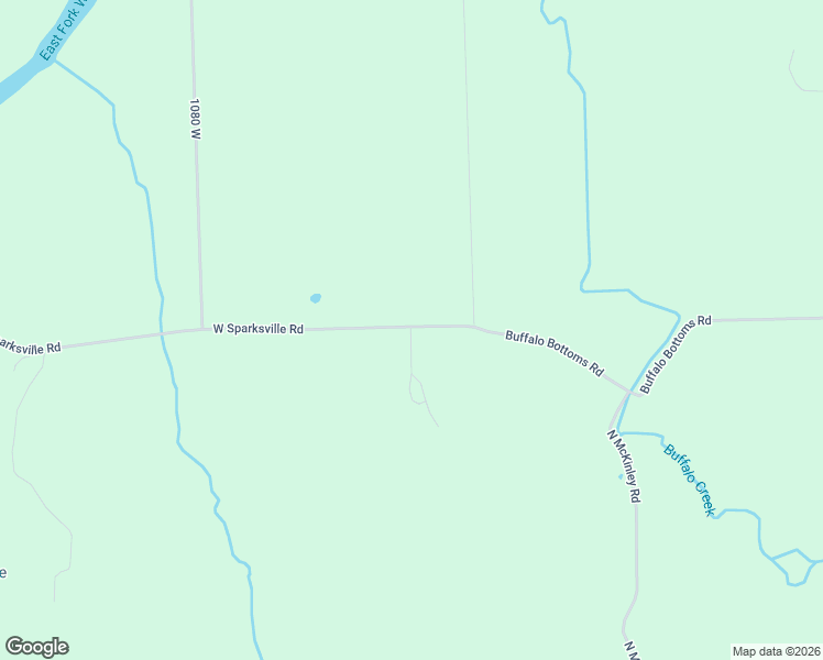 map of restaurants, bars, coffee shops, grocery stores, and more near 7289 West Sparksville Road in Campbellsburg