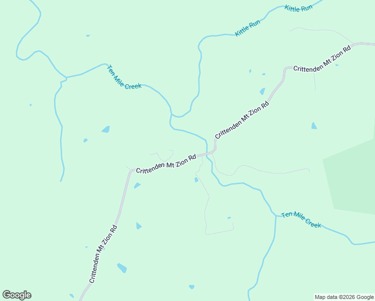 map of restaurants, bars, coffee shops, grocery stores, and more near 2295 Crittenden Mount Zion Road in Dry Ridge