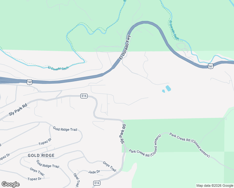 map of restaurants, bars, coffee shops, grocery stores, and more near 3151 Ridgecrest Way in Pollock Pines