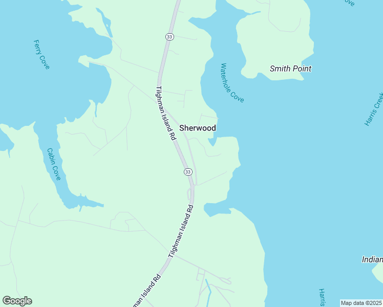map of restaurants, bars, coffee shops, grocery stores, and more near Sherwood Road in Sherwood