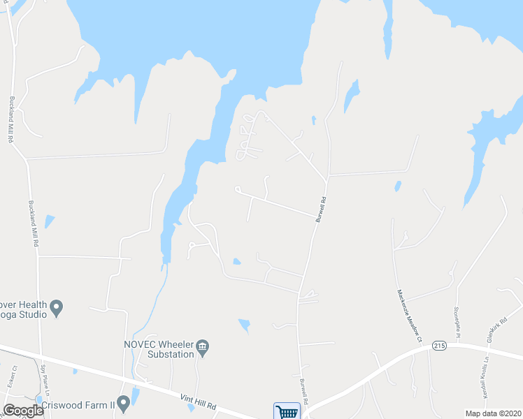 map of restaurants, bars, coffee shops, grocery stores, and more near 8954 Burwell Road in Nokesville