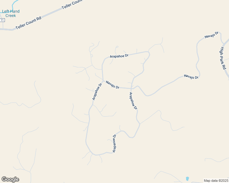 map of restaurants, bars, coffee shops, grocery stores, and more near 150 Navajo Drive in Florissant