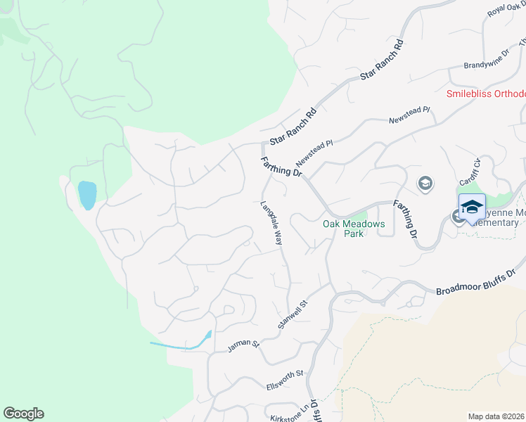 map of restaurants, bars, coffee shops, grocery stores, and more near 644 Silver Oak Grove in Colorado Springs