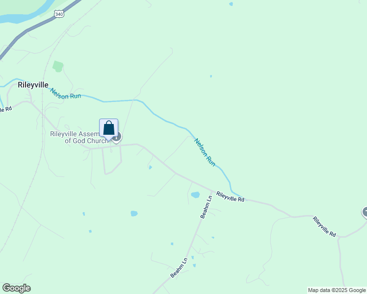 map of restaurants, bars, coffee shops, grocery stores, and more near 1243 Rileyville Road in Rileyville