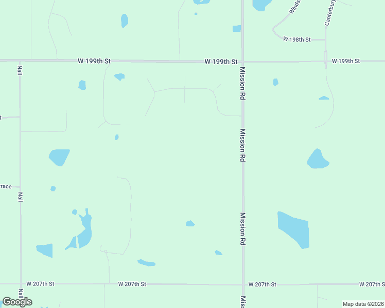 map of restaurants, bars, coffee shops, grocery stores, and more near 20200 Mission Road in Stilwell