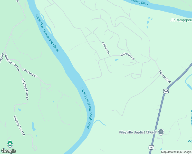 map of restaurants, bars, coffee shops, grocery stores, and more near 750 Richview Road in Rileyville