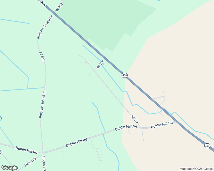 map of restaurants, bars, coffee shops, grocery stores, and more near 16457 Polk Road in Bridgeville