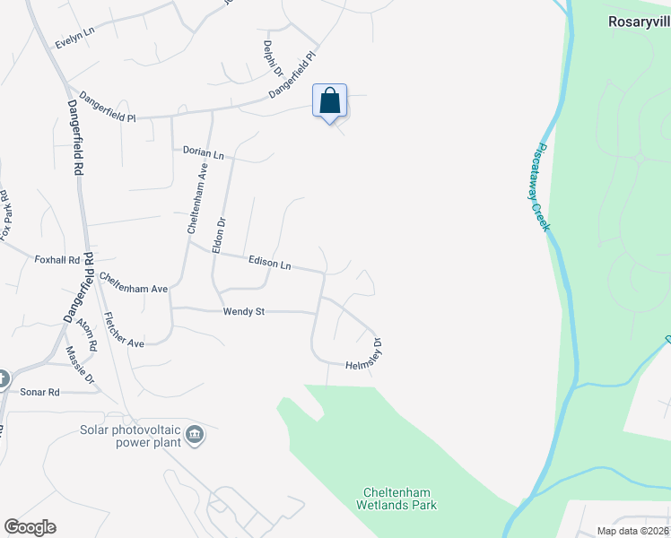 map of restaurants, bars, coffee shops, grocery stores, and more near 8904 Edison Lane in Clinton