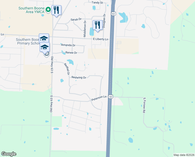 map of restaurants, bars, coffee shops, grocery stores, and more near 901 Richardson Drive in Ashland
