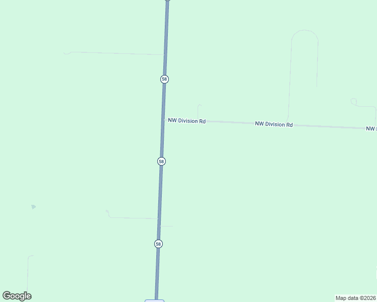 map of restaurants, bars, coffee shops, grocery stores, and more near 58 Northwest Division Road in Centerview