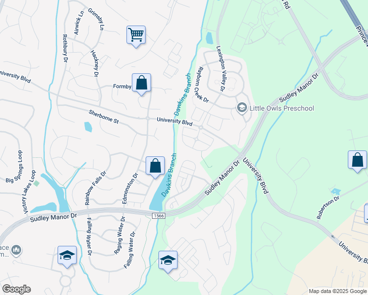 map of restaurants, bars, coffee shops, grocery stores, and more near 9023 Brewer Creek Place in Manassas