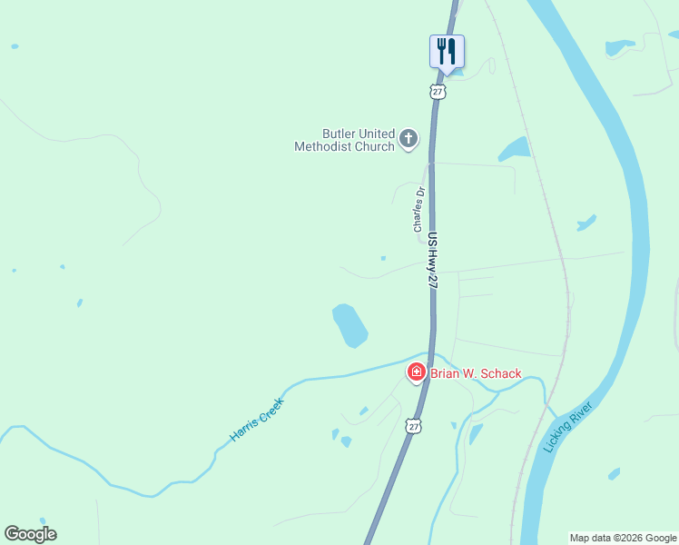 map of restaurants, bars, coffee shops, grocery stores, and more near 146 Boston Road in Butler