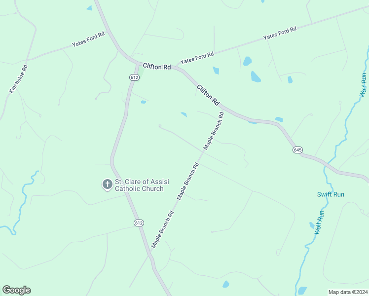 map of restaurants, bars, coffee shops, grocery stores, and more near 12207 Cliffwood Court in Clifton