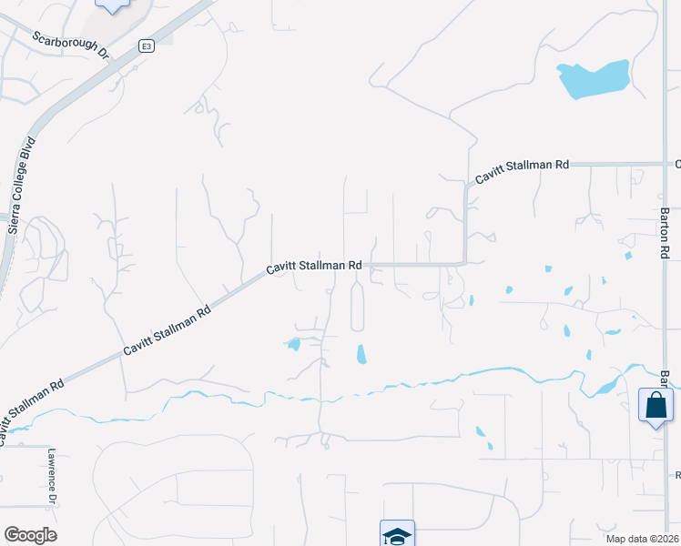 map of restaurants, bars, coffee shops, grocery stores, and more near 7262 Shadow Oaks Lane in Granite Bay