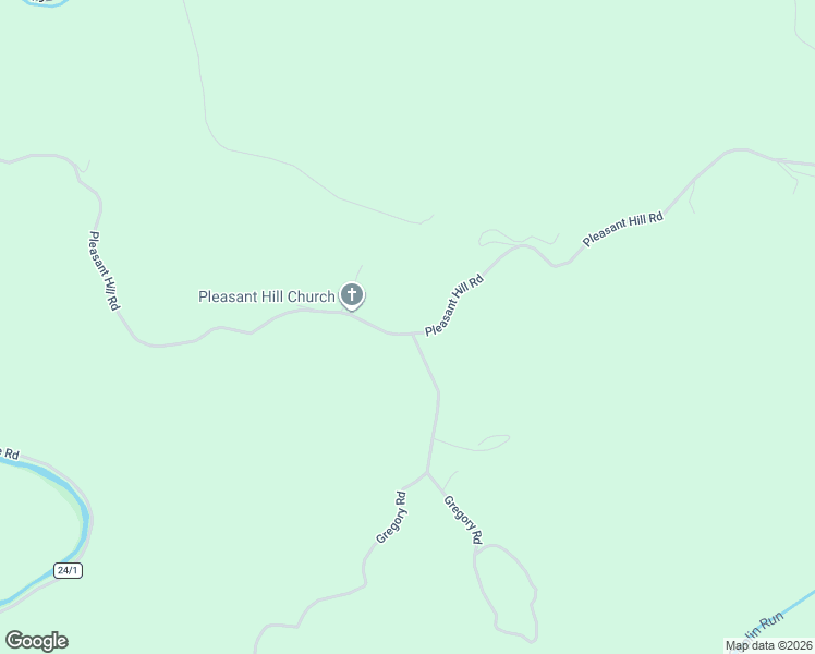 map of restaurants, bars, coffee shops, grocery stores, and more near 2657 Pleasant Hill Road in Ireland