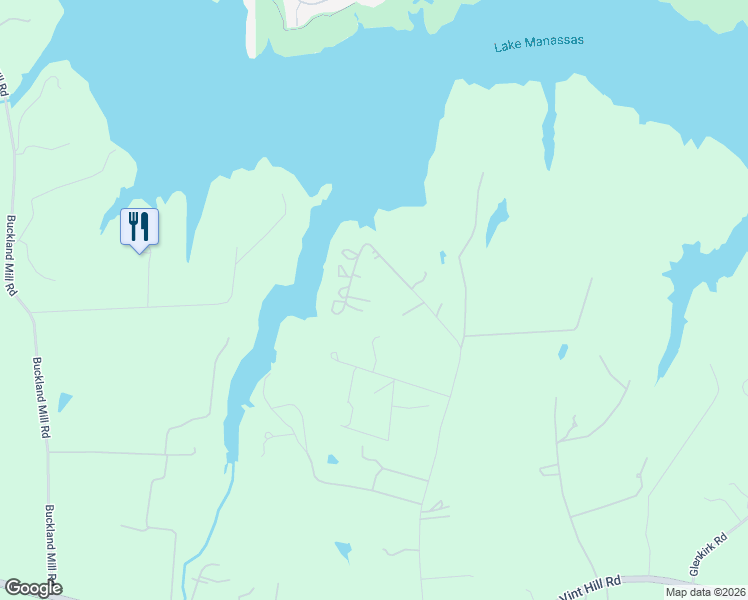 map of restaurants, bars, coffee shops, grocery stores, and more near 8918 Burwell Road in Nokesville