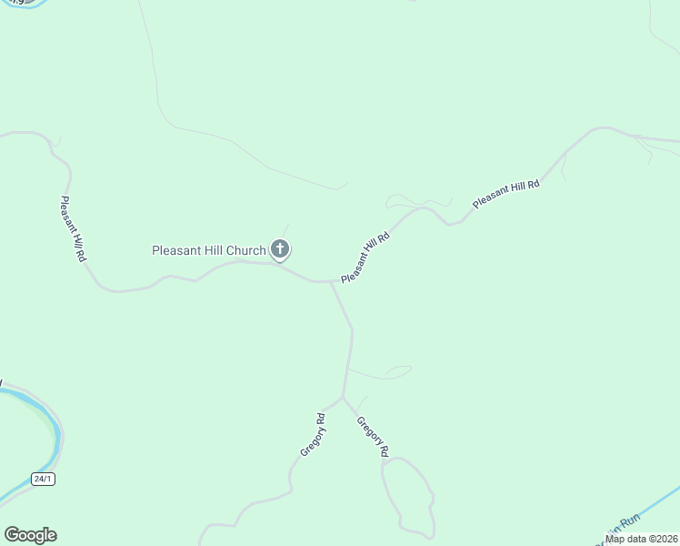 map of restaurants, bars, coffee shops, grocery stores, and more near 2657 Pleasant Hill Road in Ireland