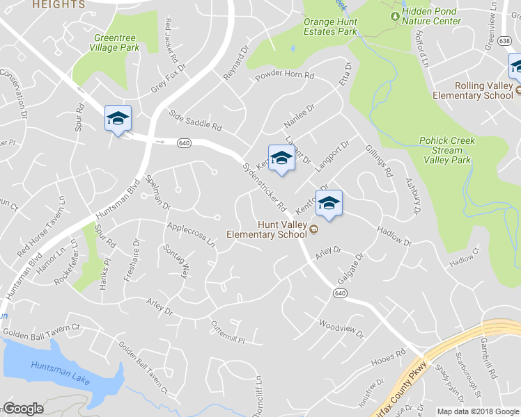 map of restaurants, bars, coffee shops, grocery stores, and more near 8722 Evangel Drive in Springfield