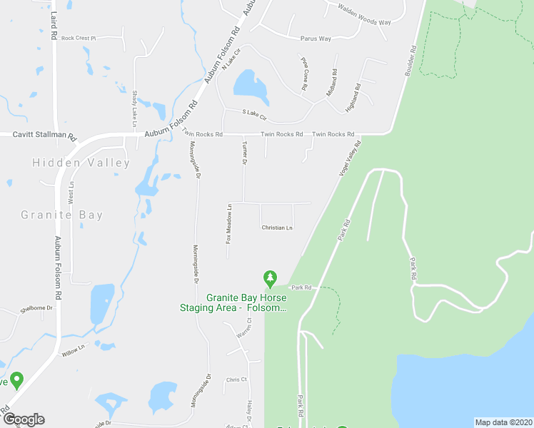 map of restaurants, bars, coffee shops, grocery stores, and more near 8151 Christian Lane in Granite Bay