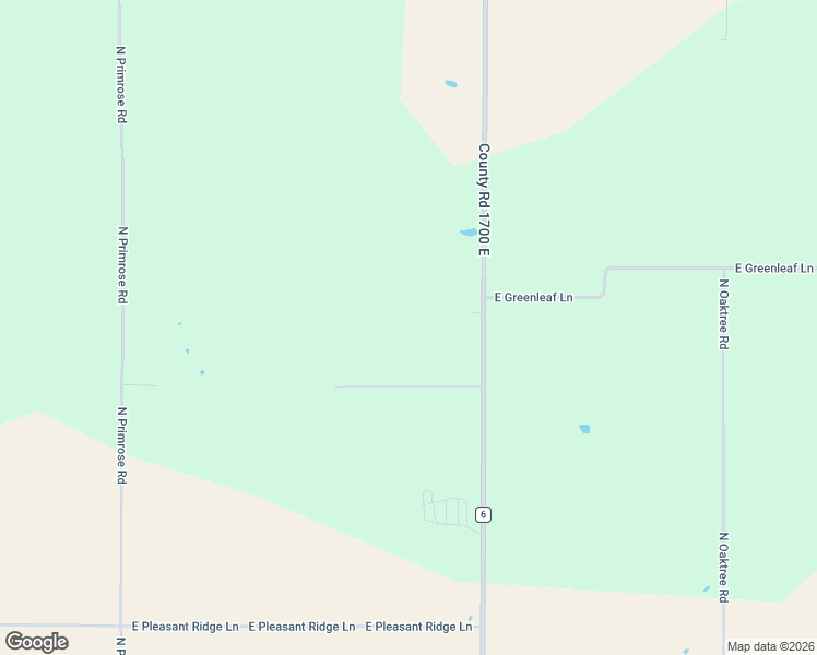 map of restaurants, bars, coffee shops, grocery stores, and more near 5261 County Road 1700 East in Claremont