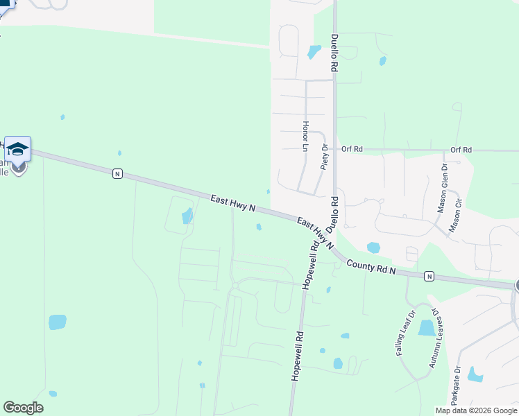 map of restaurants, bars, coffee shops, grocery stores, and more near 1150 East Highway North in Lake Saint Louis