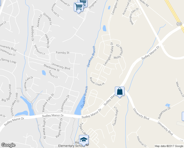 map of restaurants, bars, coffee shops, grocery stores, and more near 9074 Brewer Creek Place in Manassas