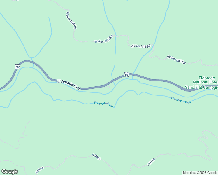 map of restaurants, bars, coffee shops, grocery stores, and more near 12501 U.S. 50 in Pollock Pines