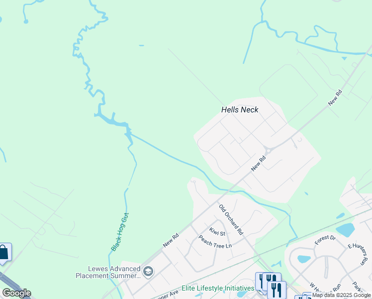 map of restaurants, bars, coffee shops, grocery stores, and more near in Lewes