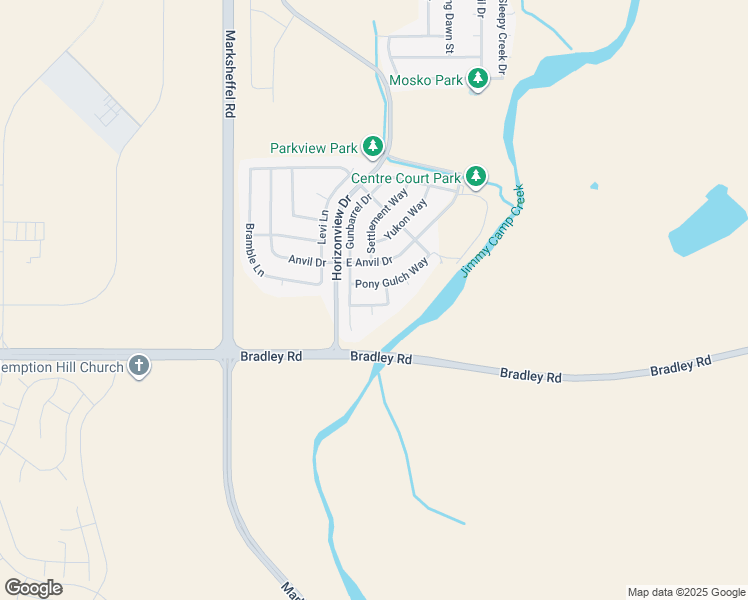 map of restaurants, bars, coffee shops, grocery stores, and more near 9355 Pony Gulch Way in Colorado Springs