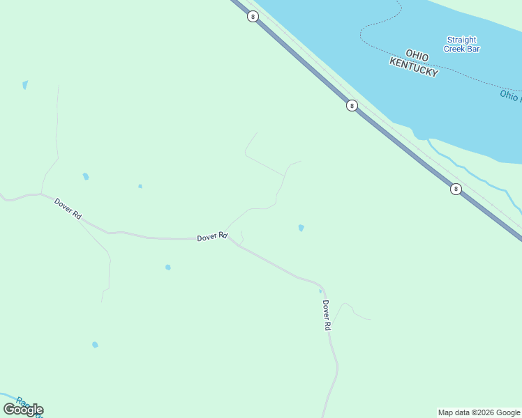 map of restaurants, bars, coffee shops, grocery stores, and more near Generation Lane in Bracken County