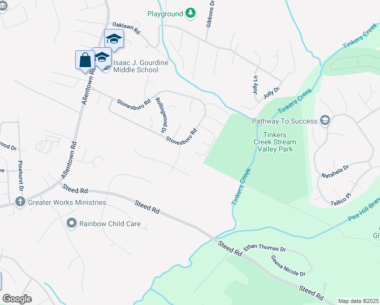 map of restaurants, bars, coffee shops, grocery stores, and more near 9116 Ridge Drive in Fort Washington