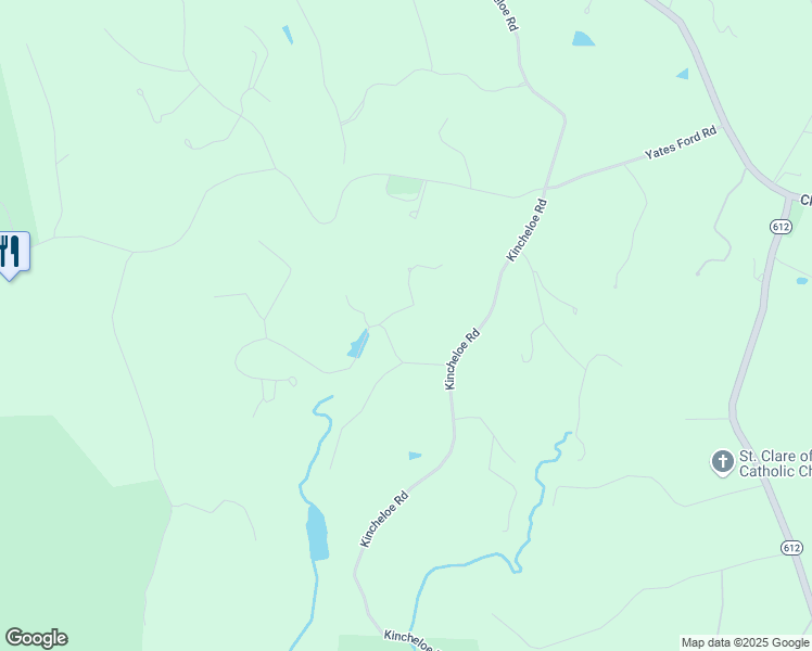 map of restaurants, bars, coffee shops, grocery stores, and more near 12810 Wyckland Drive in Clifton