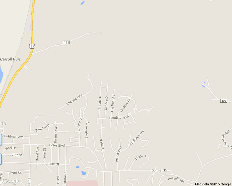 map of restaurants, bars, coffee shops, grocery stores, and more near 3342 Old Post Road in Portsmouth