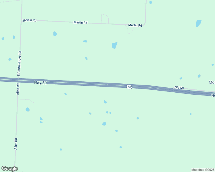 map of restaurants, bars, coffee shops, grocery stores, and more near 12792 U.S. 50 in La Monte