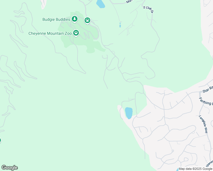 map of restaurants, bars, coffee shops, grocery stores, and more near 4620 Governors Point in Colorado Springs