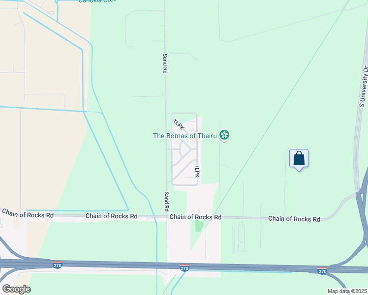 map of restaurants, bars, coffee shops, grocery stores, and more near 2900-2998 Poag Road in Edwardsville