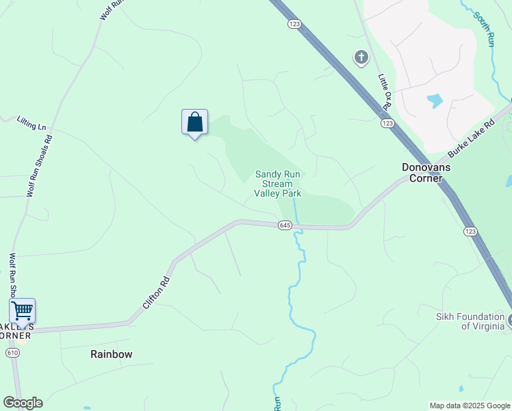 map of restaurants, bars, coffee shops, grocery stores, and more near 10996 Highridge Street in Fairfax Station