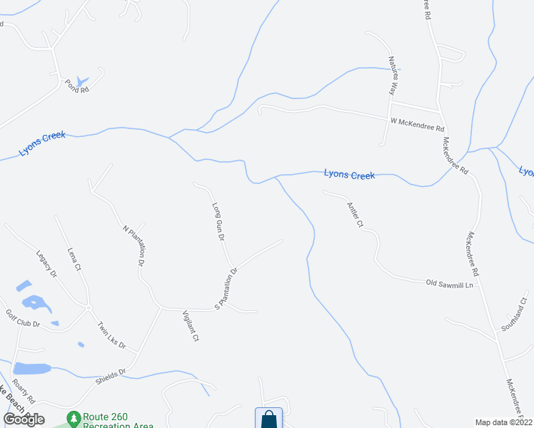 map of restaurants, bars, coffee shops, grocery stores, and more near 1731 South Plantation Drive in Dunkirk