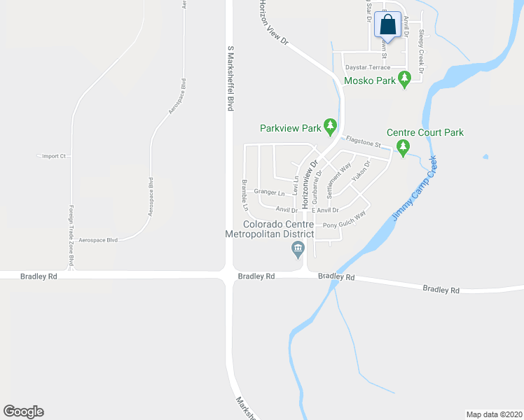 map of restaurants, bars, coffee shops, grocery stores, and more near 4512 Anvil Drive in Colorado Springs