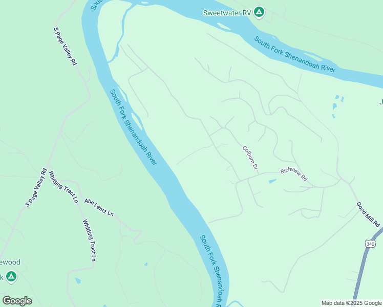 map of restaurants, bars, coffee shops, grocery stores, and more near Valley View Road in Page