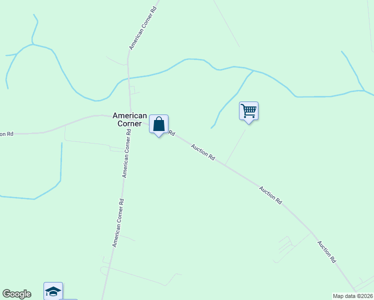 map of restaurants, bars, coffee shops, grocery stores, and more near 25699 Auction Road in Federalsburg